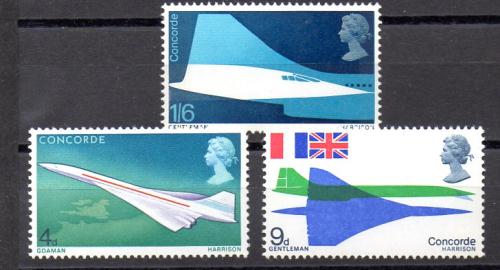 Англия 1969 год № Yvert 555/57 (**)